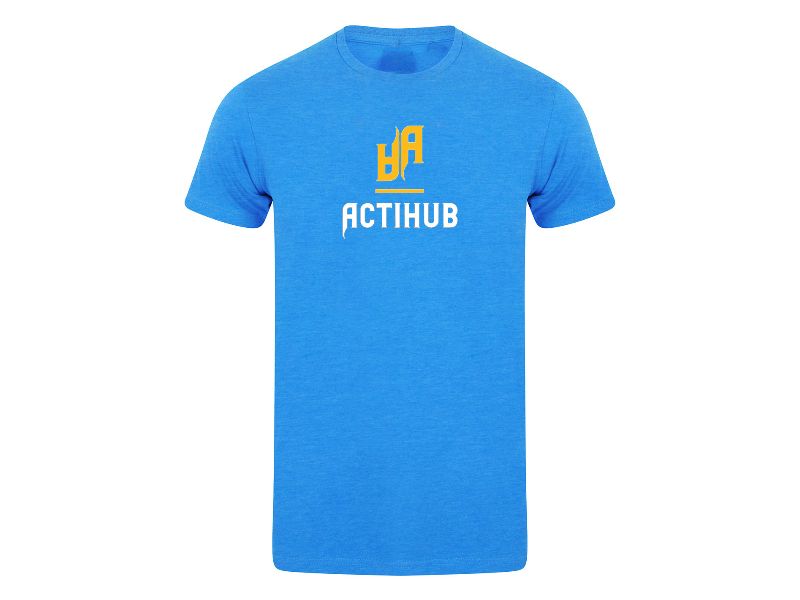 Image of the Heather Blue T-Shirt piece