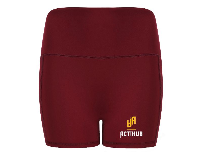 Image of the Deep Burgundy Sports Shorts piece