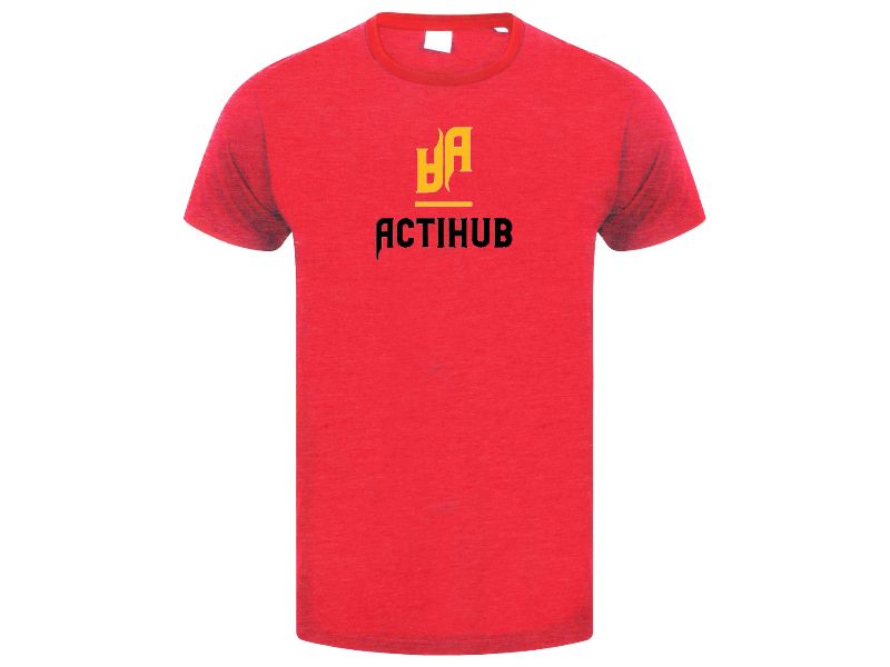 Image of the Heather Red T-Shirt piece